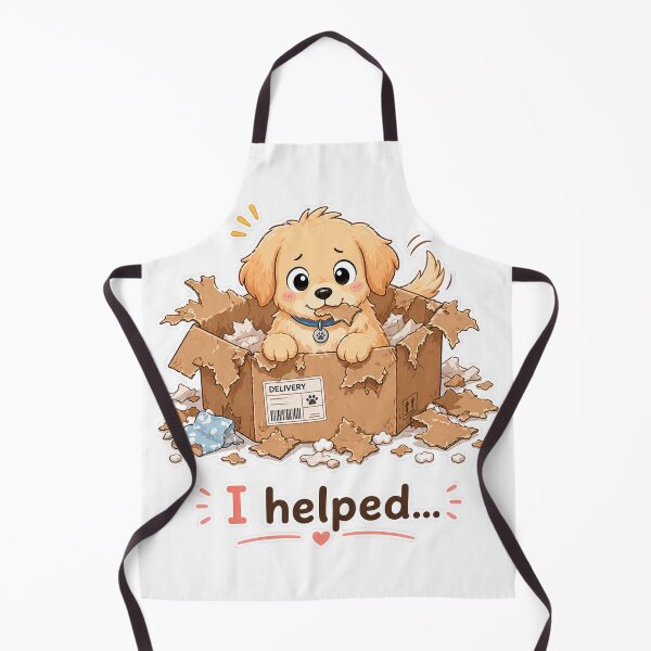 Item preview, Dog Delivery Box Disaster I Helped Chaos Moment designed and sold by Sadia  Jannat.