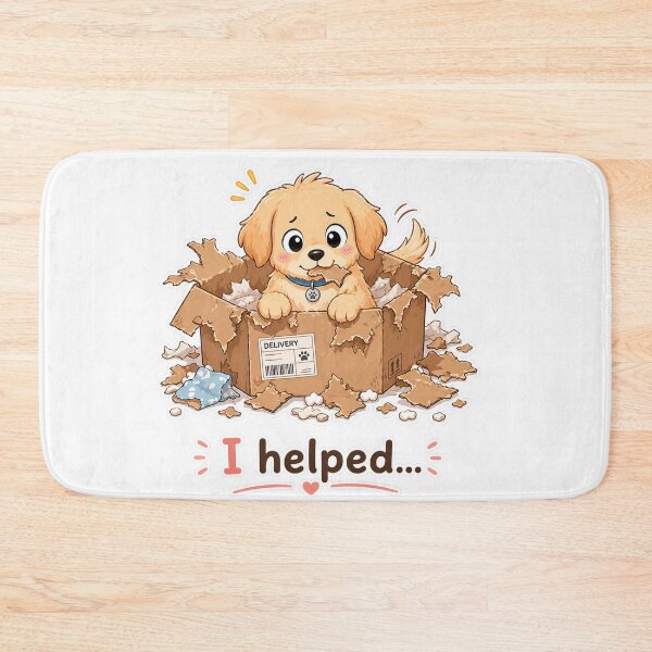 Item preview, Dog Delivery Box Disaster I Helped Chaos Moment designed and sold by Sadia  Jannat.