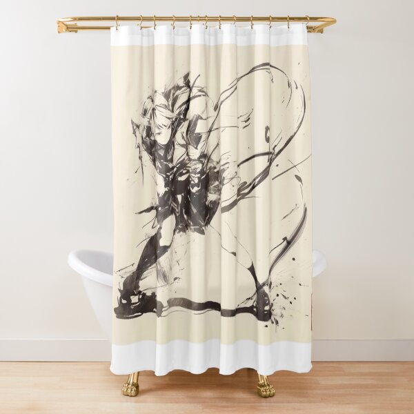 Item preview, Japanese Ink Art Warrior – Anime Style Action Design designed and sold by EchoWave11.