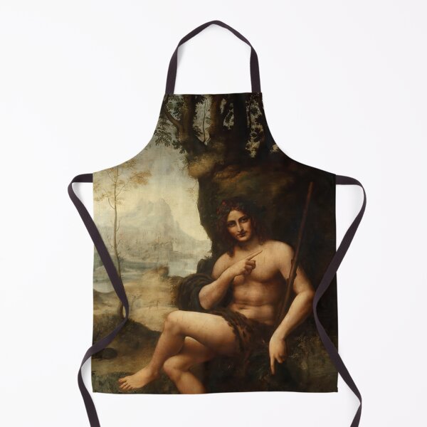 Item preview, Bacchus by Leonardo da Vinci: High Renaissance Fine Art Poster designed and sold by artofuniverse.