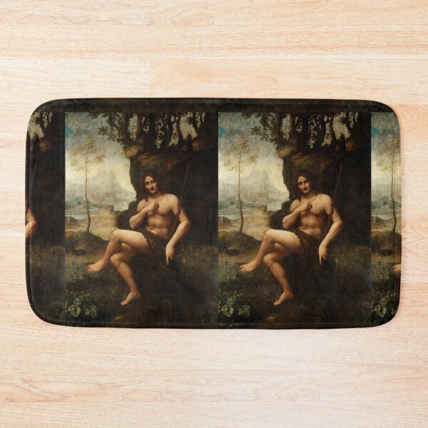 Item preview, Bacchus by Leonardo da Vinci: High Renaissance Fine Art Poster designed and sold by artofuniverse.