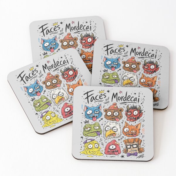 Item preview, Faces of Mordecai - Dungeon Crawler Carl, Princess Donut and Mongo designed and sold by RamblingsRose.