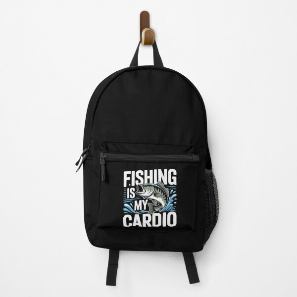 Item preview, Fishing Is My Cardio Funny Fisherman Fish Design designed and sold by ChillDrop.