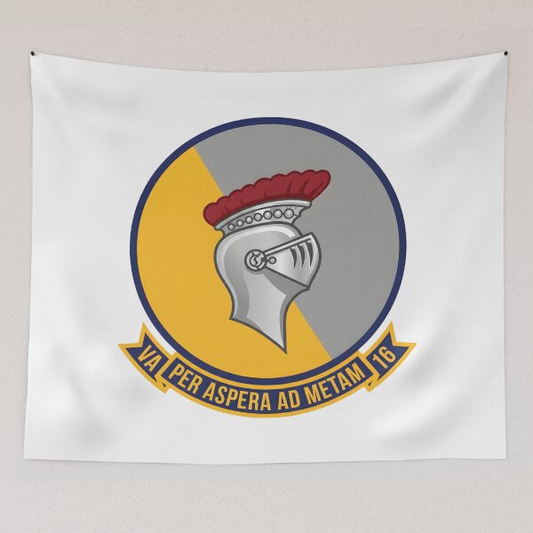 Item preview, Insignia of the Attack Squadron 16 (VA-16): The Knights designed and sold by CharlieDesings.
