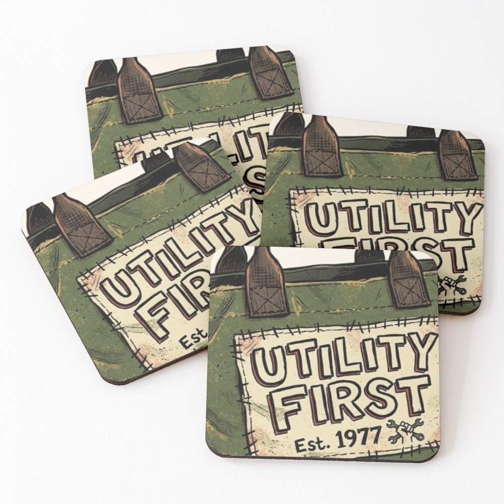 Item preview, Coasters (Set of 4) designed and sold by InnerwayStudio.