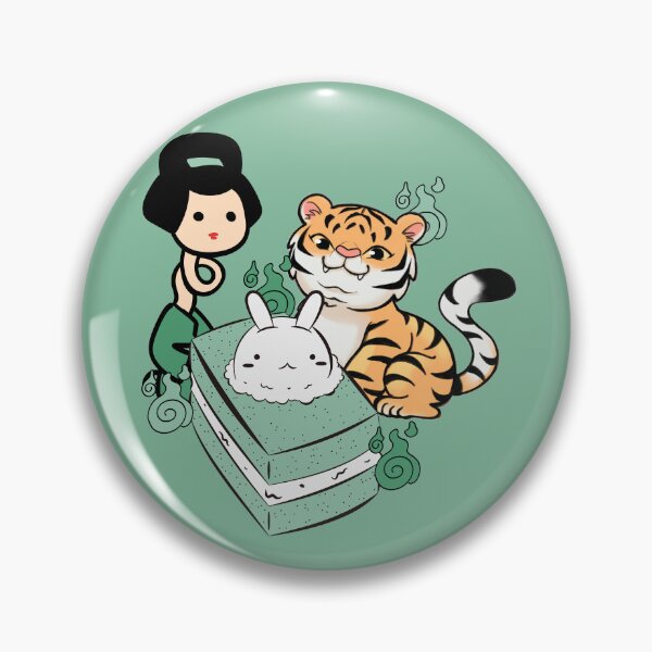 Item preview, Kawaii Tiger, Rokurokubi & Mooncake designed and sold by Kanniax.