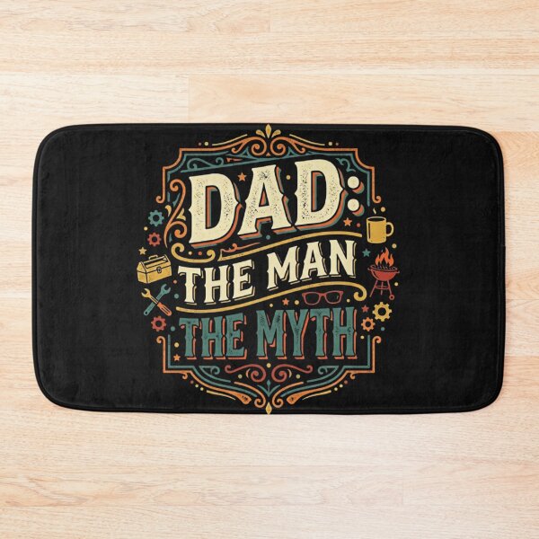 Item preview, Dad: The Man, The Myth designed and sold by hilltimepieces.