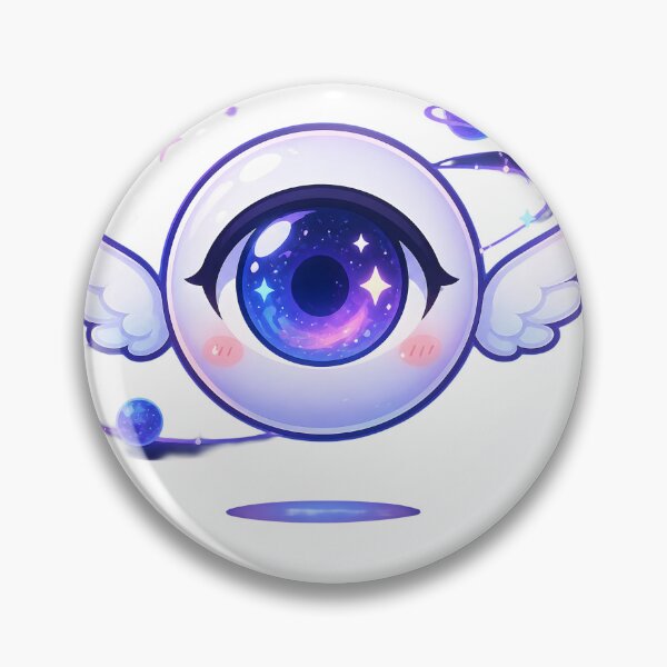 Item preview, Cosmic Eye Anime Design, Cute Galaxy Aesthetic, Kawaii Floating Eye Character Graphic designed and sold by MouradStudio.