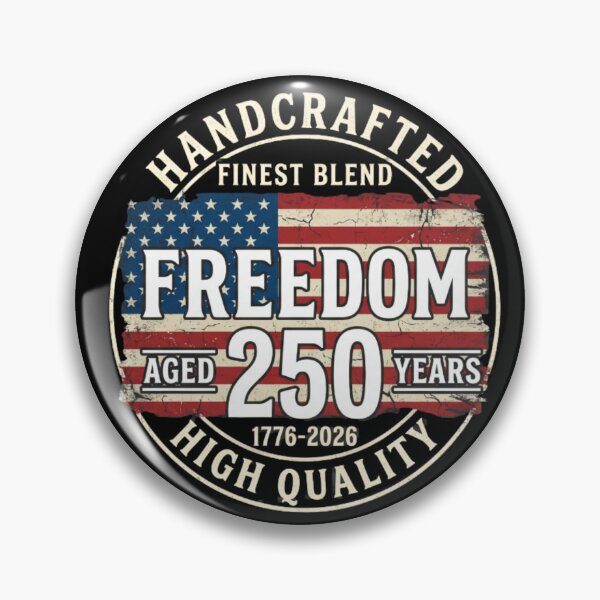 Artikelvorschau, Vintage Freedom Aged 250 Years Amerikanische Flagge entworfen und verkauft von DizzyShirts1.