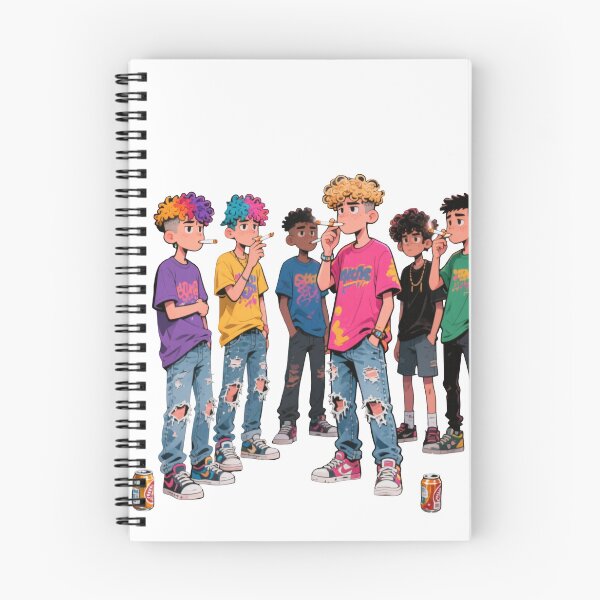 Item preview, Smoking teenager designed and sold by RiverFong.