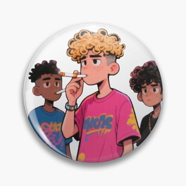 Item preview, Smoking teenager designed and sold by RiverFong.