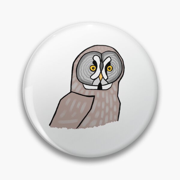 Item preview, Great Grey Owl designed and sold by ODruryStudios.