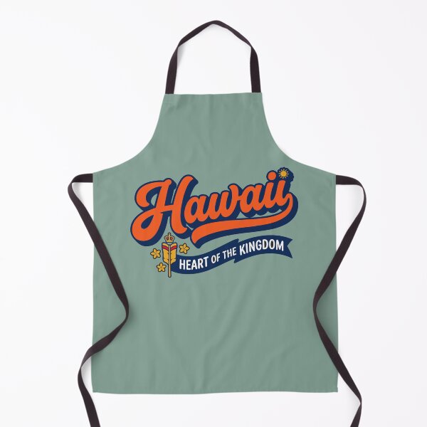 Item preview, Vintage Hawaii Heart Of The Kingdom Retro 70s Script Aesthetic designed and sold by Cozy-Old-Pub.