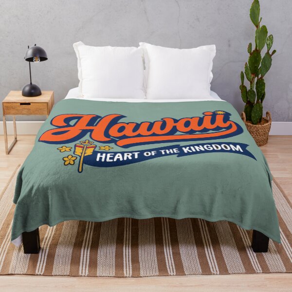 Item preview, Vintage Hawaii Heart Of The Kingdom Retro 70s Script Aesthetic designed and sold by Cozy-Old-Pub.