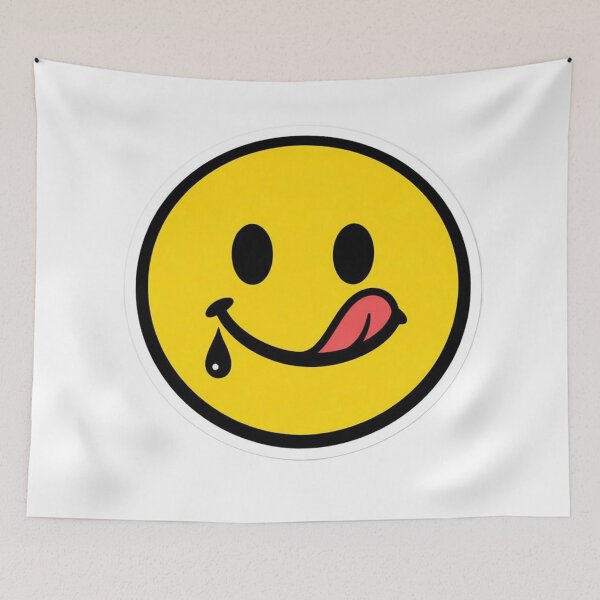 Item preview, The Drool Is Real: Classic Yellow Hungry Smiley designed and sold by Owcomm.