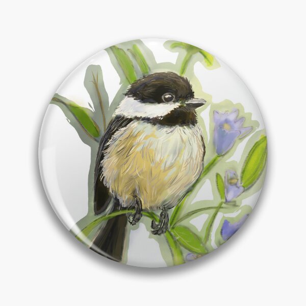 Item preview, Spring Songbird on Wildflowers designed and sold by hopenoli_art.
