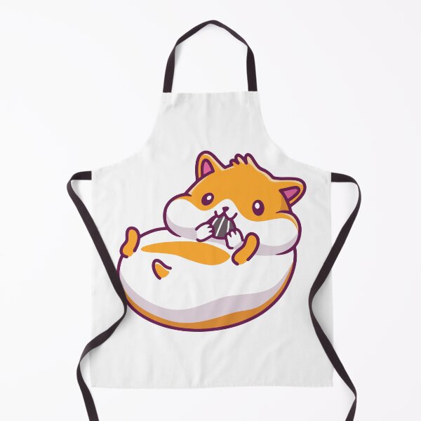 Item preview, Chubby Kawaii Hamster Eating Sunflower Seed designed and sold by mbtikt.