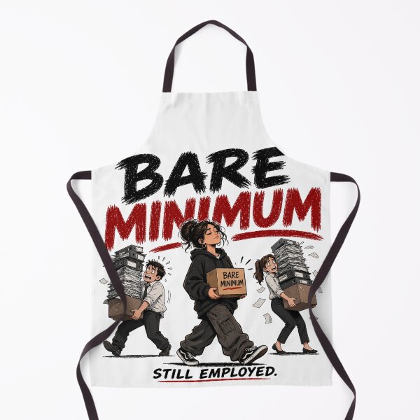 Item preview, Bare Minimum Still Employed Workplace Humor Design designed and sold by HNLYapparel.