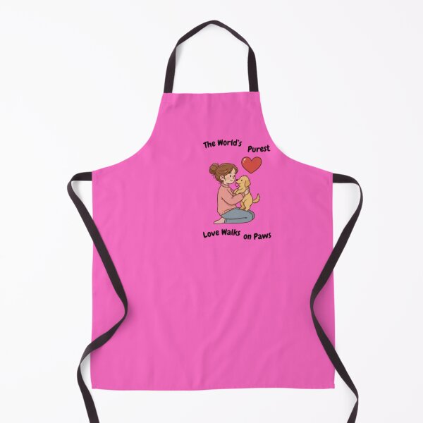 Item preview, The Purest Love Has Four Paws – Cute Dog Mom Aesthetic Tee designed and sold by pawfectdesign18.