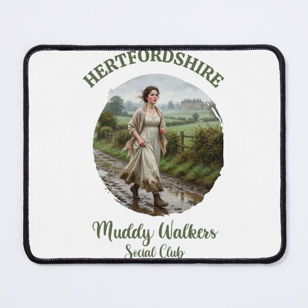 Item preview, Elizabeth Bennett Walking in the Mud designed and sold by FIREDesignsPOD.