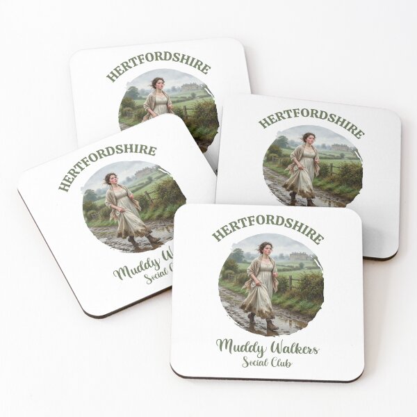 Item preview, Elizabeth Bennett Walking in the Mud designed and sold by FIREDesignsPOD.
