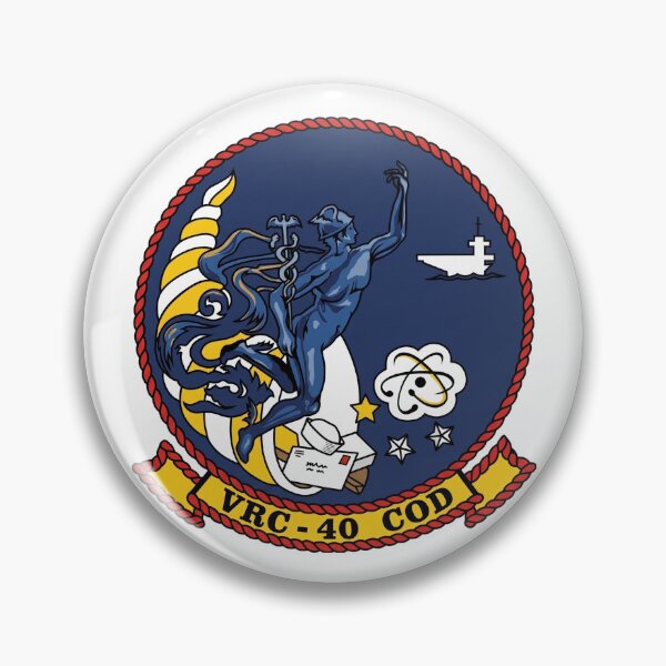 Item preview, Official Insignia of Fleet Logistics Support Squadron 40 (VRC-40) "Rawhides" designed and sold by CharlieDesings.
