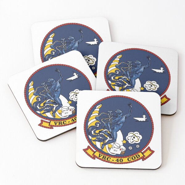 Item preview, Official Insignia of Fleet Logistics Support Squadron 40 (VRC-40) "Rawhides" designed and sold by CharlieDesings.