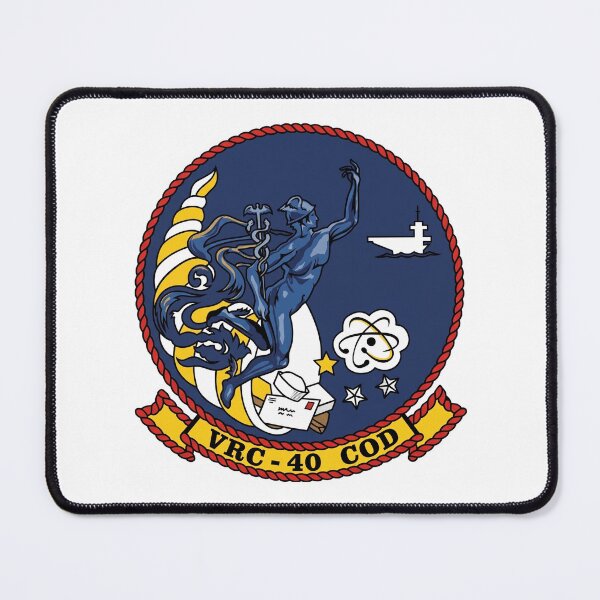 Item preview, Official Insignia of Fleet Logistics Support Squadron 40 (VRC-40) "Rawhides" designed and sold by CharlieDesings.