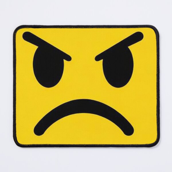 Item preview, Angry Face Emoji designed and sold by Owcomm.