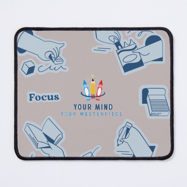 Item preview, Focus Your Mind: Your Mind Your Masterpiece Book Lover Design designed and sold by TZAR WORKS.