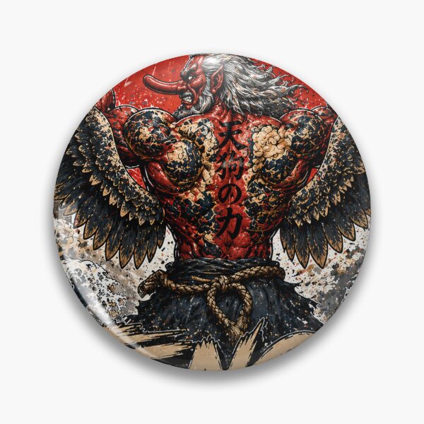 Item preview, Tengu Strength Pull Day – Japanese Gym Back Workout T-Shirt designed and sold by Kmya556.