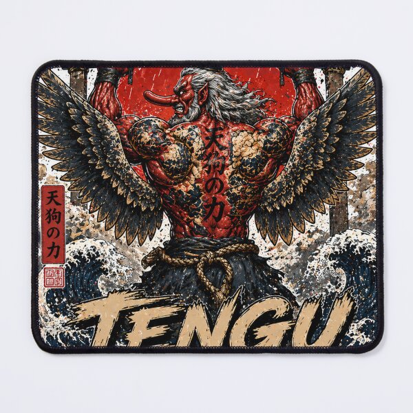 Item preview, Tengu Strength Pull Day – Japanese Gym Back Workout T-Shirt designed and sold by Kmya556.