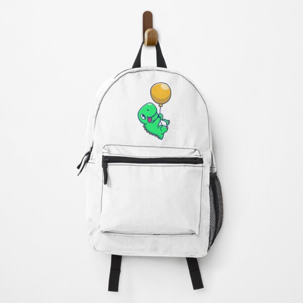 Item preview, Cute Baby Dinosaur Flying with Balloon Sticker designed and sold by mbtikt.