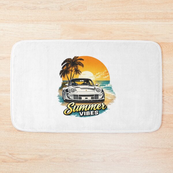 Item preview, Summer Vibes Beach Car Retro Sunset Ocean Design designed and sold by afr-saad.
