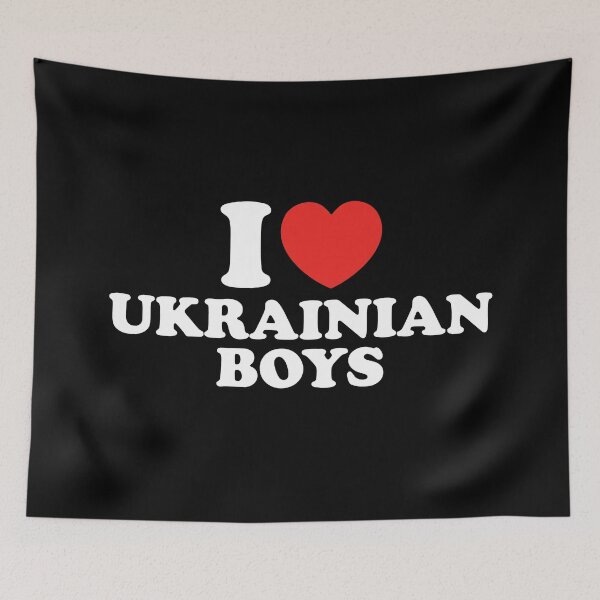 Item preview, I Love Ukrainian Boys designed and sold by shitpostee.