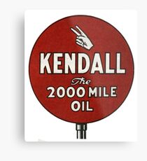 Kendall. The 2000 Mile Oil Metal Print
