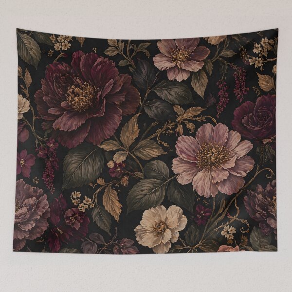 Item preview, Copy of Abstract Cut Paper Floral Pattern – Modern Botanical Collage in Earthy Tones designed and sold by Hashola Designs.