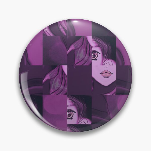 Item preview, Fragmented Gaze – Abstract Manga Portrait designed and sold by Kaya10Studio.