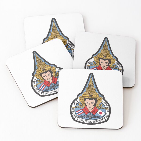 Item preview, Custom Deployment Patch for VQ-1 Crew 3: "The Flying Elvises" (1996) designed and sold by CharlieDesings.