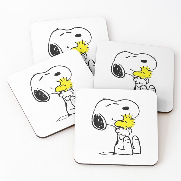 Item preview, Classic Snoopy and Woodstock Hugging Friendship Sticker designed and sold by mbtikt.