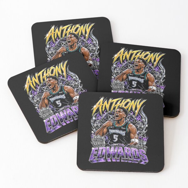 Item preview, Anthony Edwards Vintage 90s rap Basketball Graphic  designed and sold by graphixpolash.