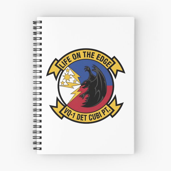 Item preview, Official Insignia of VQ-1 Detachment Cubi Point: "Life on the Edge" designed and sold by CharlieDesings.