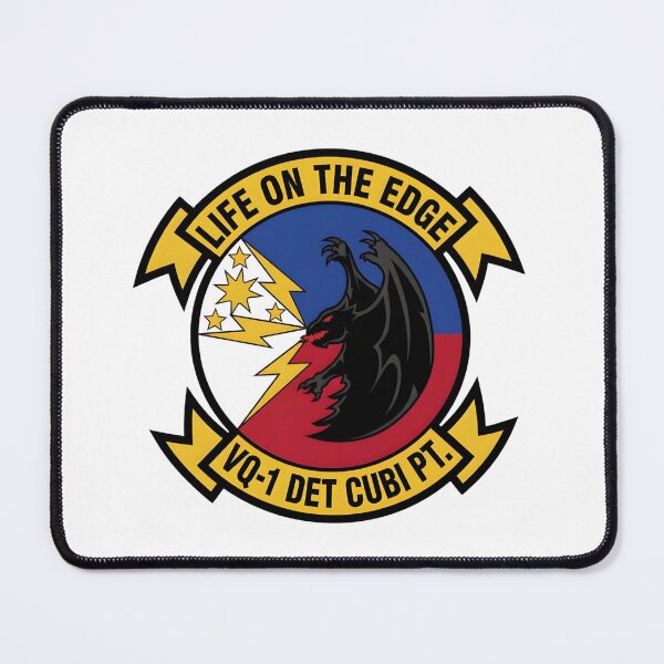 Item preview, Official Insignia of VQ-1 Detachment Cubi Point: "Life on the Edge" designed and sold by CharlieDesings.
