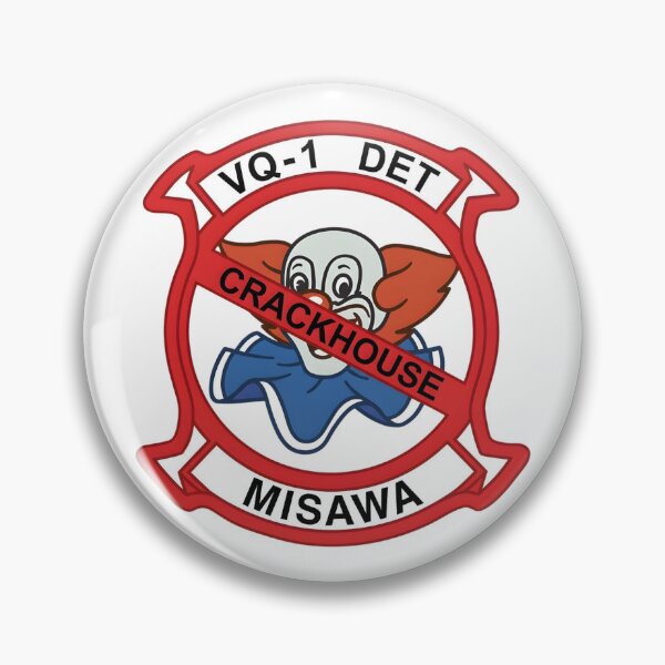 Item preview, VQ-1 Detachment Misawa Novelty Patch: "The Crackhouse" designed and sold by CharlieDesings.