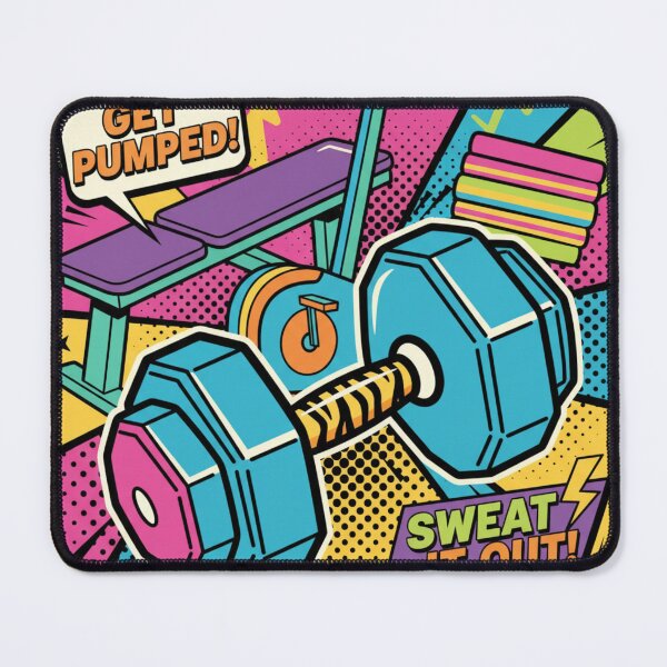 Item preview, Gym in the 80s designed and sold by MaciejErdon.
