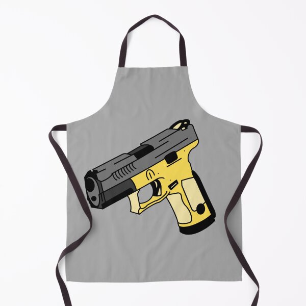 Item preview, Gold Pistol designed and sold by Shark Steeze.