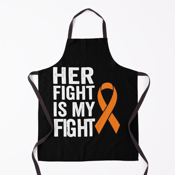 Item preview, Her Fight Is My Fight Orange Ribbon Cancer Awareness Supporter designed and sold by SofenArt.