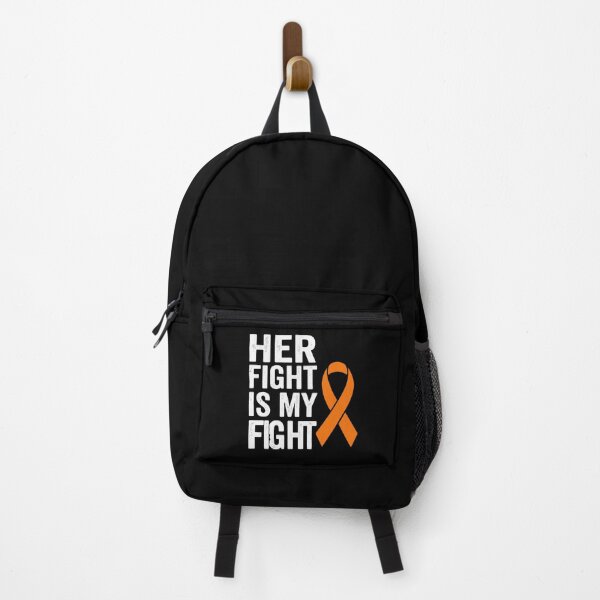 Item preview, Her Fight Is My Fight Orange Ribbon Cancer Awareness Supporter designed and sold by SofenArt.