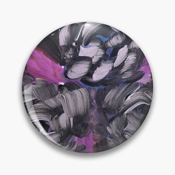 Item preview, Violet Impact Burst – Textured Modern Art designed and sold by Kaya10Studio.