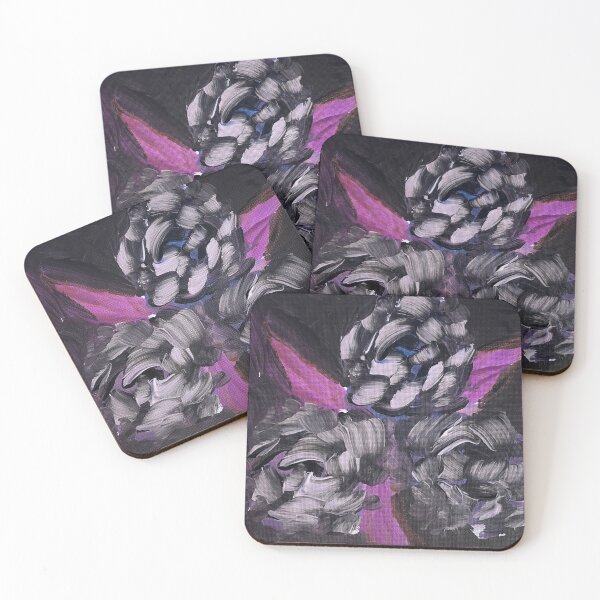 Item preview, Violet Impact Burst – Textured Modern Art designed and sold by Kaya10Studio.